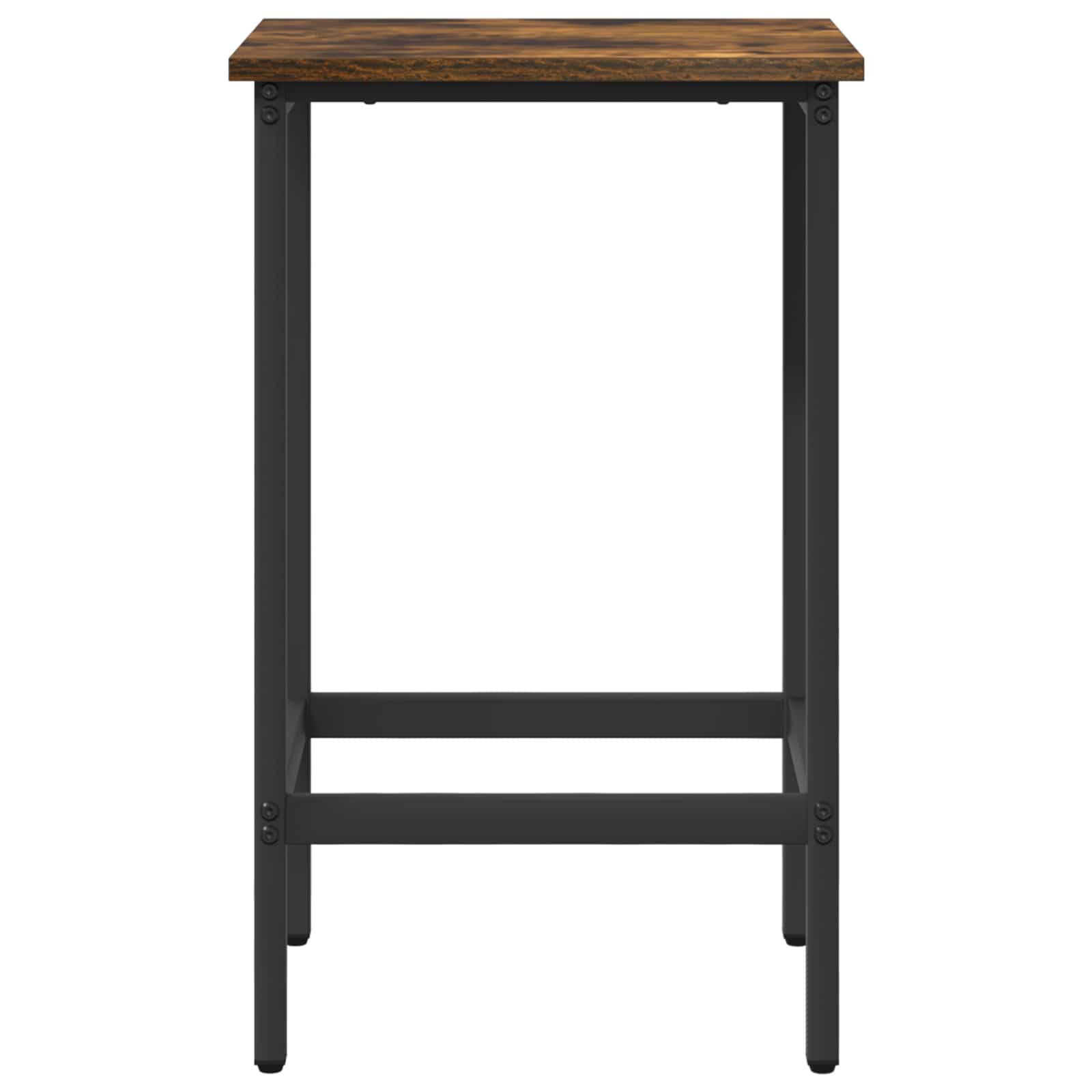 Μπαρ σκαμπό Καπνισμένο Ξύλο Δρυός 40 x 32 x 74 εκ - Pakobazaar