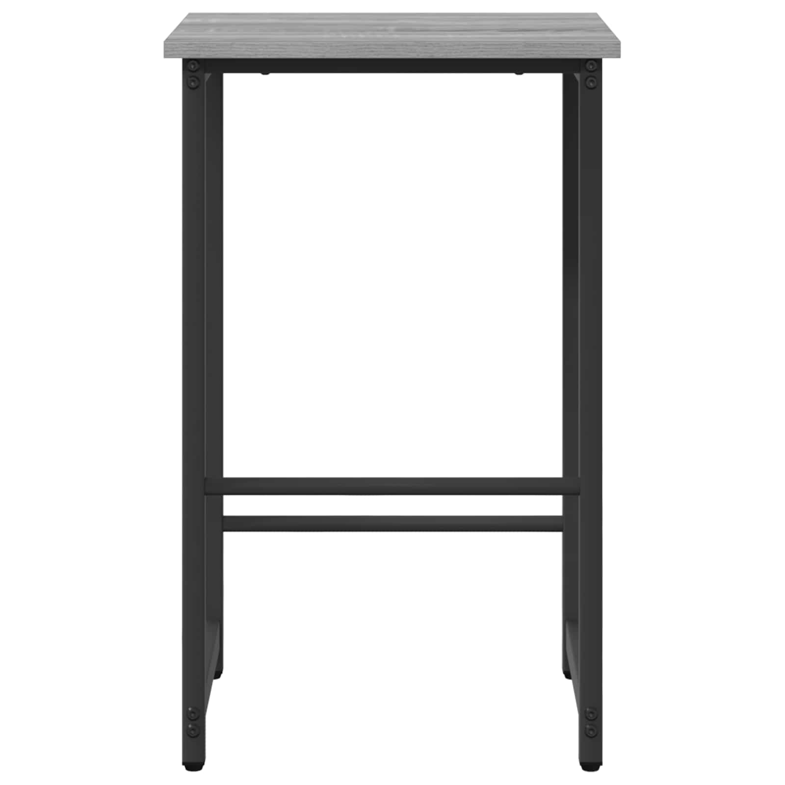 Μπαρ σκαμπό 2 τμχ. Γκρι Sonoma 40 x 32 x 74 εκ - Pakobazaar