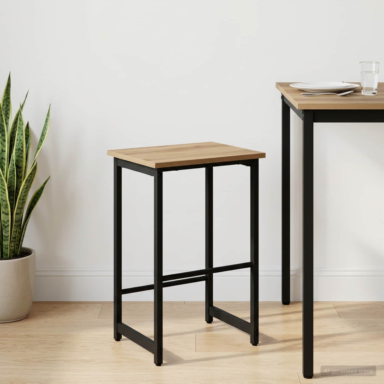 Μπαρ σκαμπό Artisan Δρυς 40 x 32 x 74 εκ Επεξεργασμένο Ξύλο