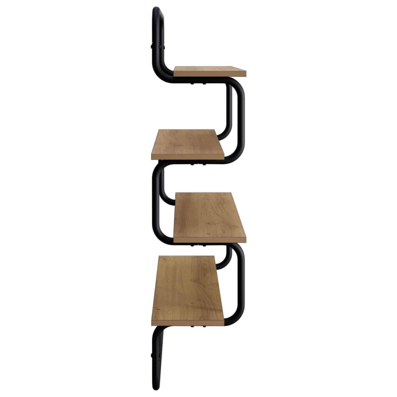Ράφι 4-επίπεδο Artisan Δρυς 80 x 24,5 x 104 εκ - Pakobazaar
