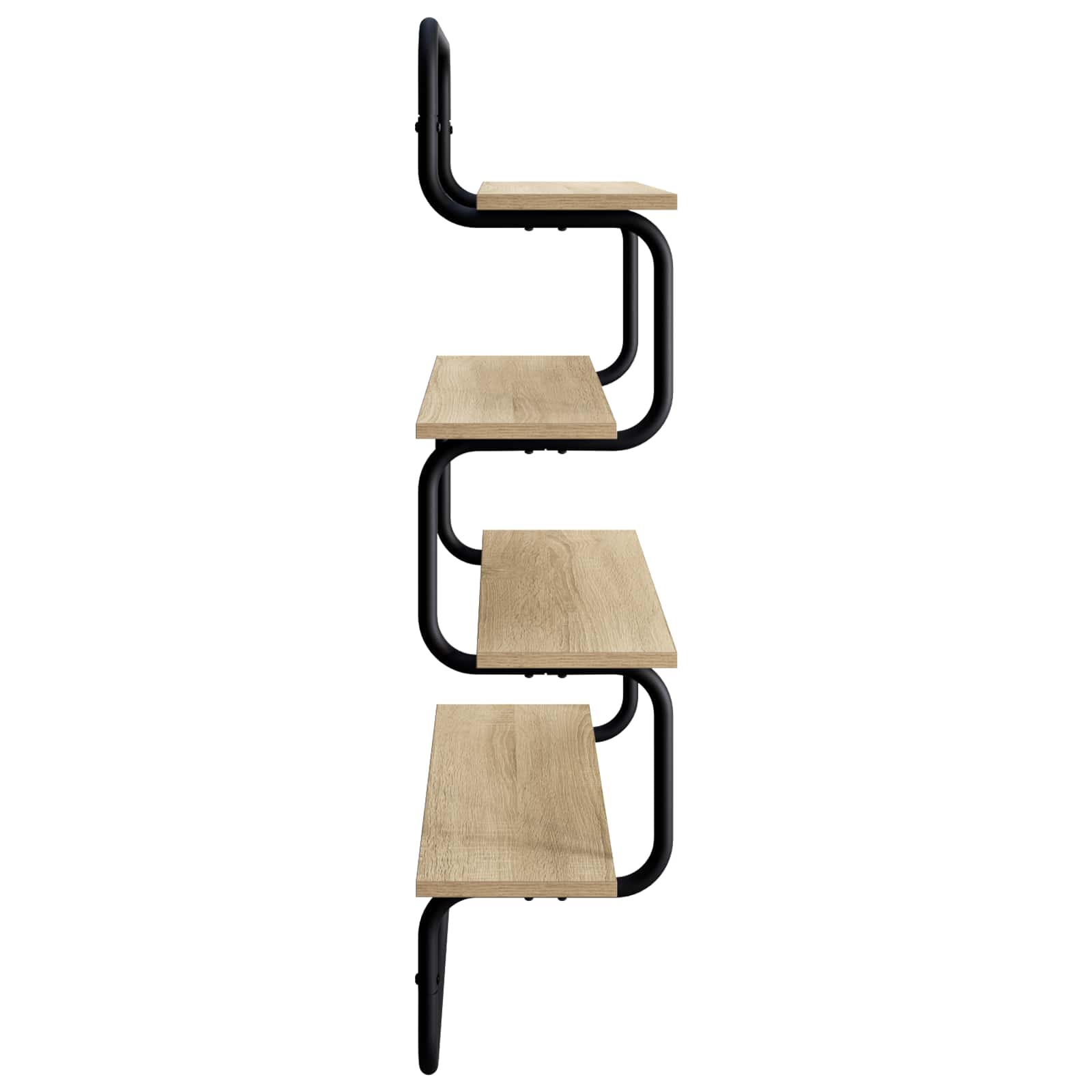 Ράφι 4-επίπεδο Sonoma Δρυς 60 x 24,5 x 104 εκ