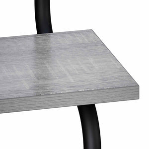 Ράφι τοίχου 2 επιπέδων Γκρι Sonoma 80 x 24,5 x 61 εκ - Pakobazaar