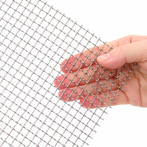 Πλέγμα Οθόνης 80 x 200 cm 3 Mesh Ανοξείδωτο Ατσάλι 201 Ασημί - Pakobazaar