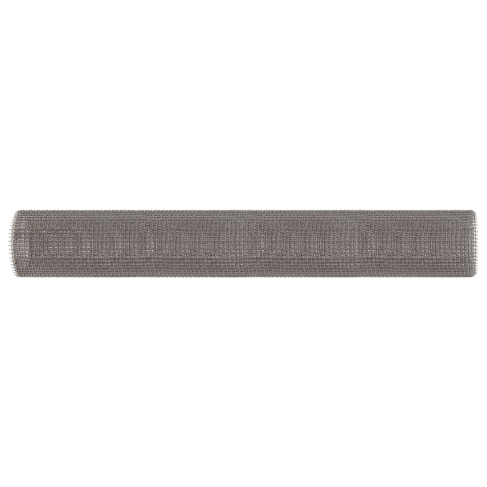 Πλέγμα Οθόνης 80 x 200 cm 3 Mesh Ανοξείδωτο Ατσάλι 201 Ασημί