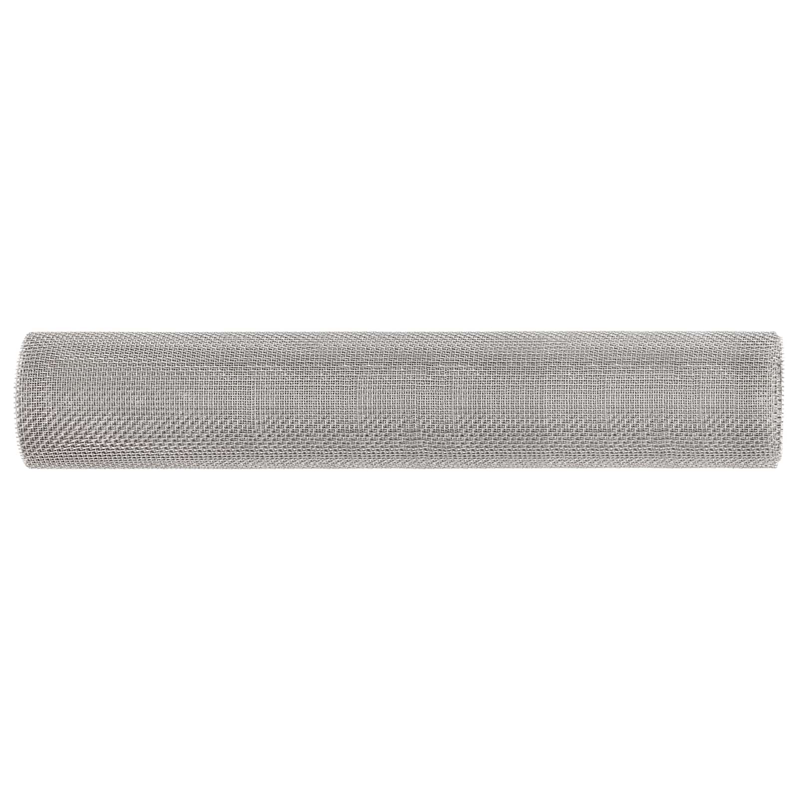 Πλέγμα Οθόνης 60 x 500 cm 6 Mesh Ανοξείδωτο Ατσάλι 201 Ασημί
