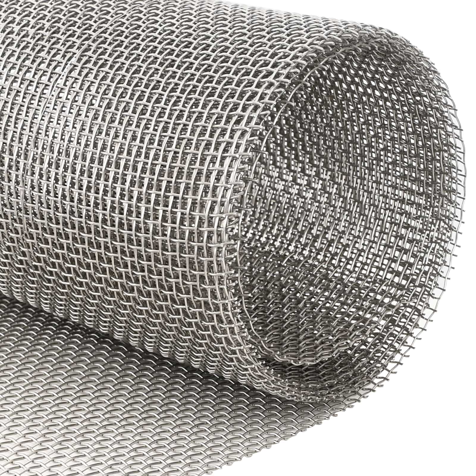 Πλέγμα Οθόνης 100 x 500 cm 6 Mesh Ανοξείδωτο Ατσάλι 201 Ασημί