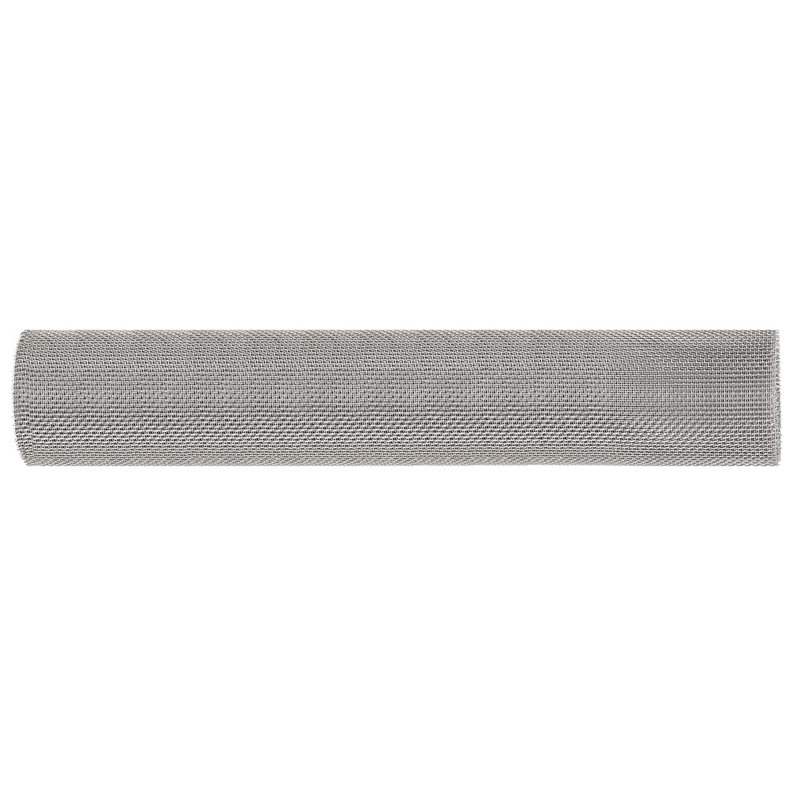 Πλέγμα Οθόνης 60 x 500 cm 8 Mesh Ανοξείδωτο Ατσάλι 201 Ασημί