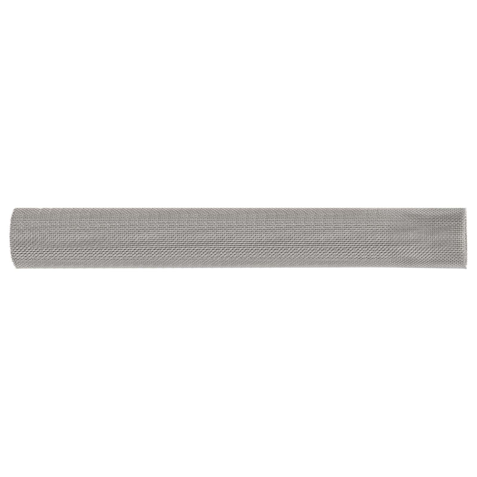 Πλέγμα Οθόνης 80 x 500 cm 8 Mesh Ανοξείδωτο Ατσάλι 201 Ασημί
