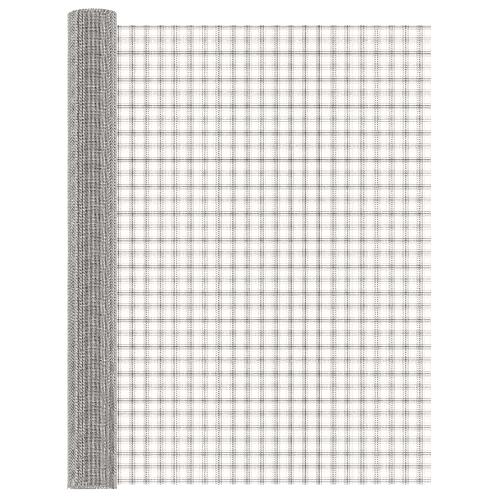 Πλέγμα Οθόνης 100 x 1000 cm 8 Mesh Ανοξείδωτο Ατσάλι 201 Ασημί
