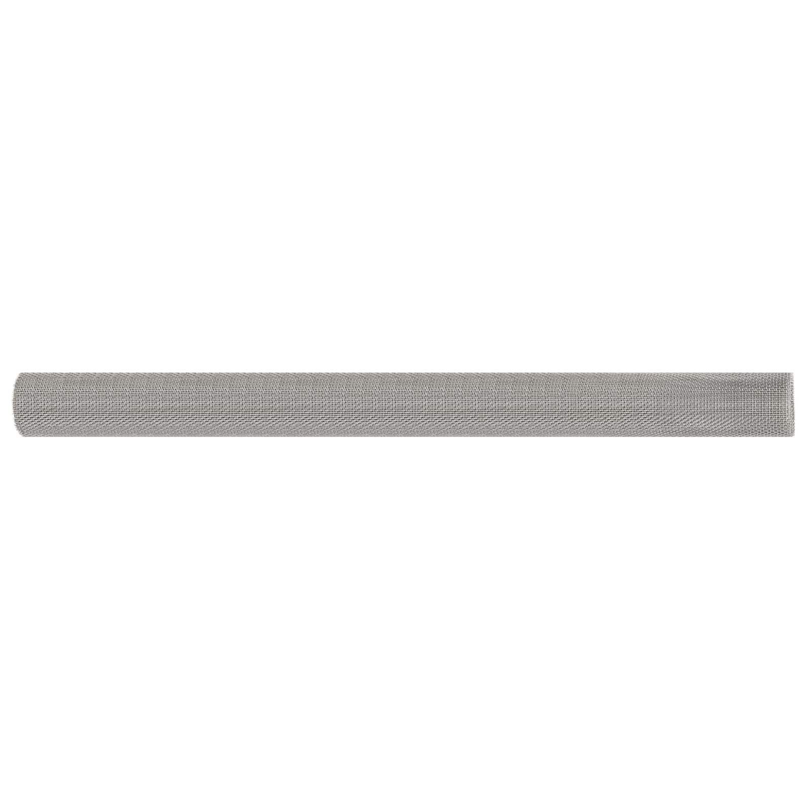 Πλέγμα Οθόνης 120 x 1000 cm 8 Mesh Ανοξείδωτο Ατσάλι 201 Ασημί