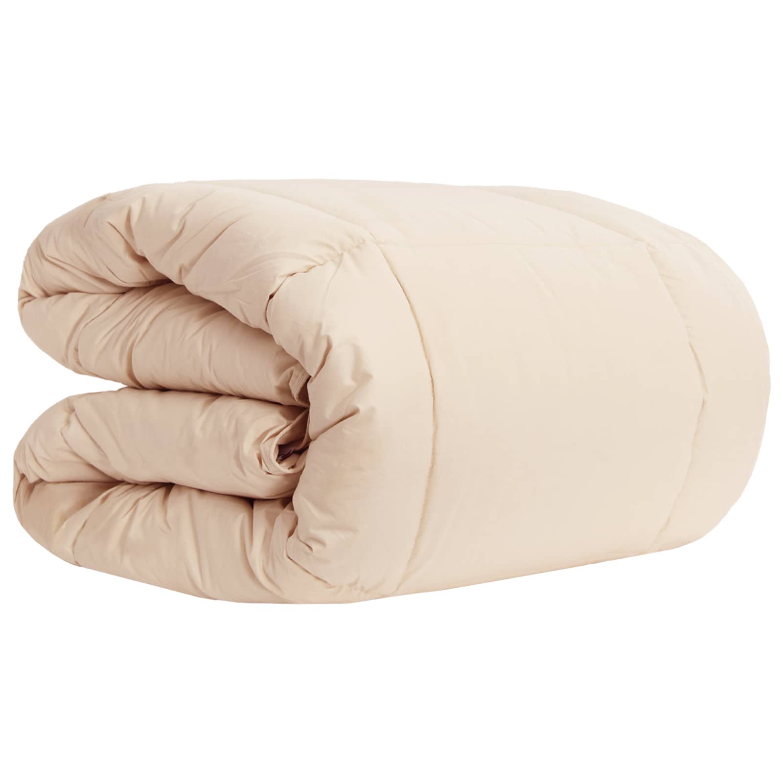 Καλοκαιρινό Παπλωματοθήκη Μπεζ 220 x 260 cm 100% Φυσικός Καπόκ - Pakobazaar