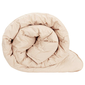 Χειμωνιάτικο πάπλωμα Μπεζ 200 x 200 cm 100% Φυσικό Kapok - Pakobazaar