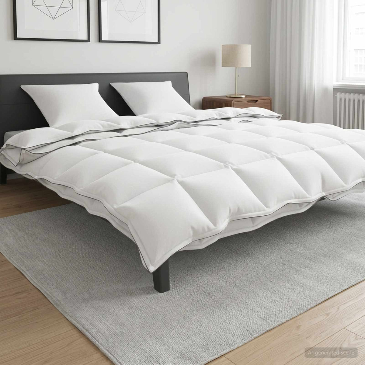 Πάπλωμα 200 x 220 cm Όλες οι εποχές 150 gsm + 250 gsm - Pakobazaar