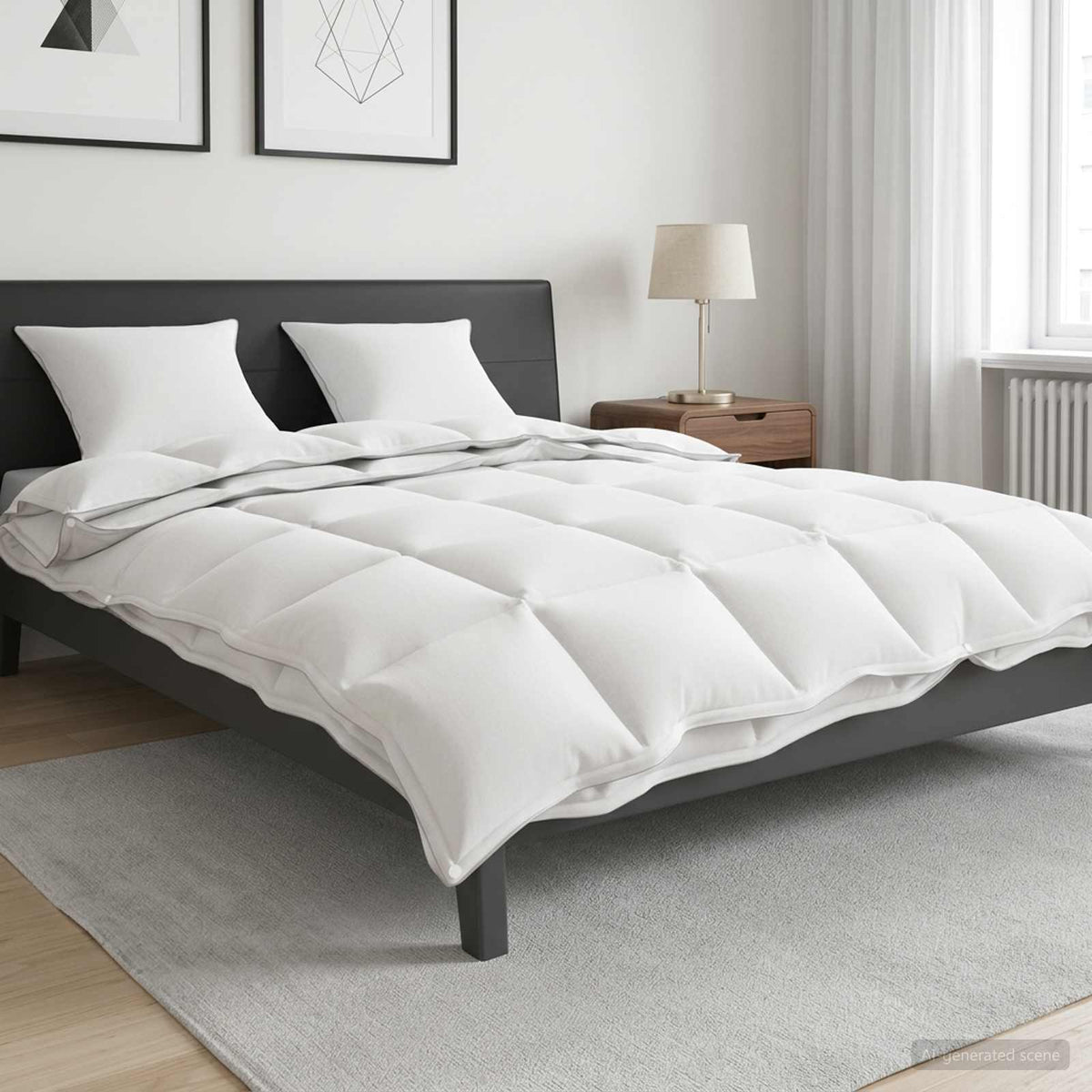 Πάπλωμα 200 x 240 cm Όλες οι εποχές 150 gsm + 250 gsm - Pakobazaar