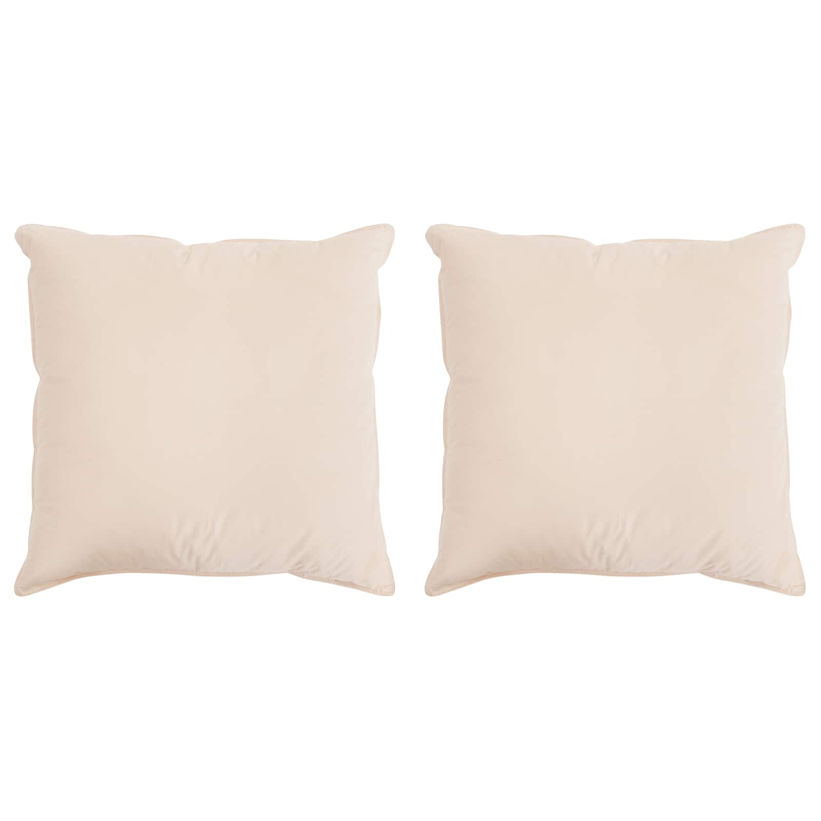Μαξιλάρι 2 τμχ. 50 x 50 cm Όλες οι εποχές Ίνα Καπόκ Μπεζ