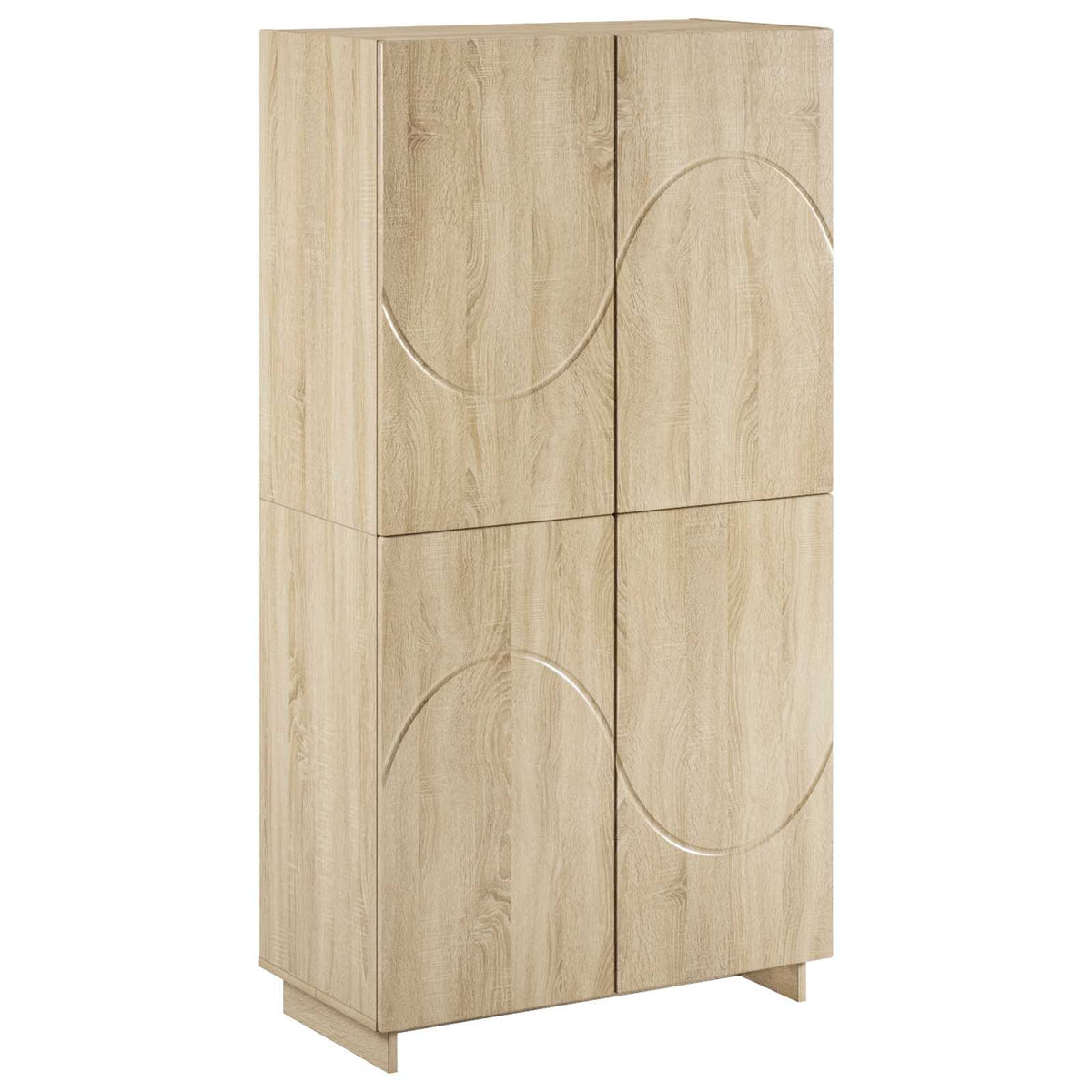 Ψηλός μπουφές Sonoma Δρυς 79x41x151 cm Επεξεργασμένο Ξύλο