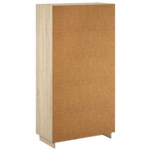 Ψηλός μπουφές Sonoma Δρυς 79x41x151 cm Επεξεργασμένο Ξύλο