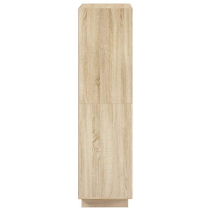 Ψηλός μπουφές Sonoma Δρυς 79x41x151 cm Επεξεργασμένο Ξύλο