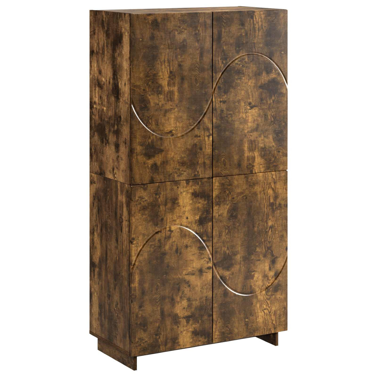 Ψηλός μπουφές Καπνισμένο Ξύλο Δρυός 79 x 41 x 151 cm