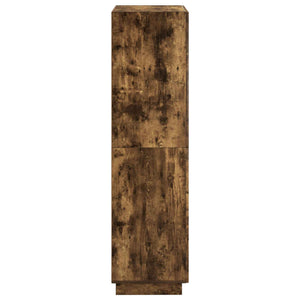Ψηλός μπουφές Καπνισμένο Ξύλο Δρυός 79 x 41 x 151 cm