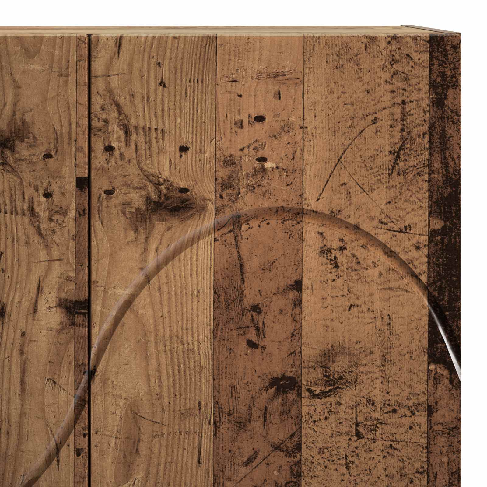 Ψηλός μπουφές Παλαιωμένο ξύλο 79 x 41 x 151 cm