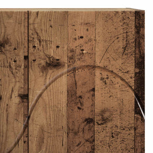 Ψηλός μπουφές Παλαιωμένο ξύλο 79 x 41 x 151 cm