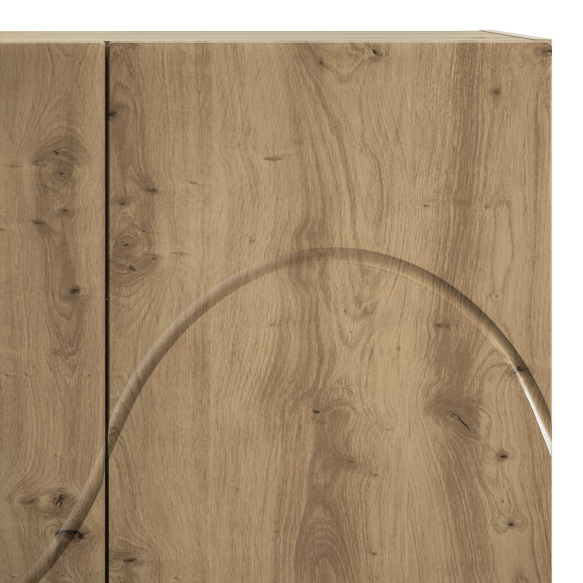 Ψηλός μπουφές Artisan Δρυς 79 x 41 x 151 cm Επεξεργασμένο Ξύλο