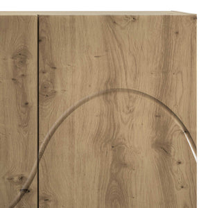 Ψηλός μπουφές Artisan Δρυς 79 x 41 x 151 cm Επεξεργασμένο Ξύλο