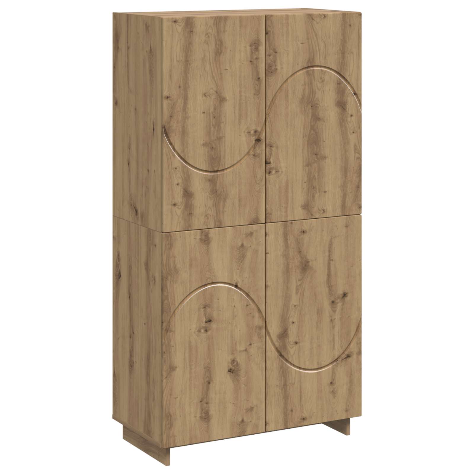Ψηλός μπουφές Artisan Δρυς 79 x 41 x 151 cm Επεξεργασμένο Ξύλο