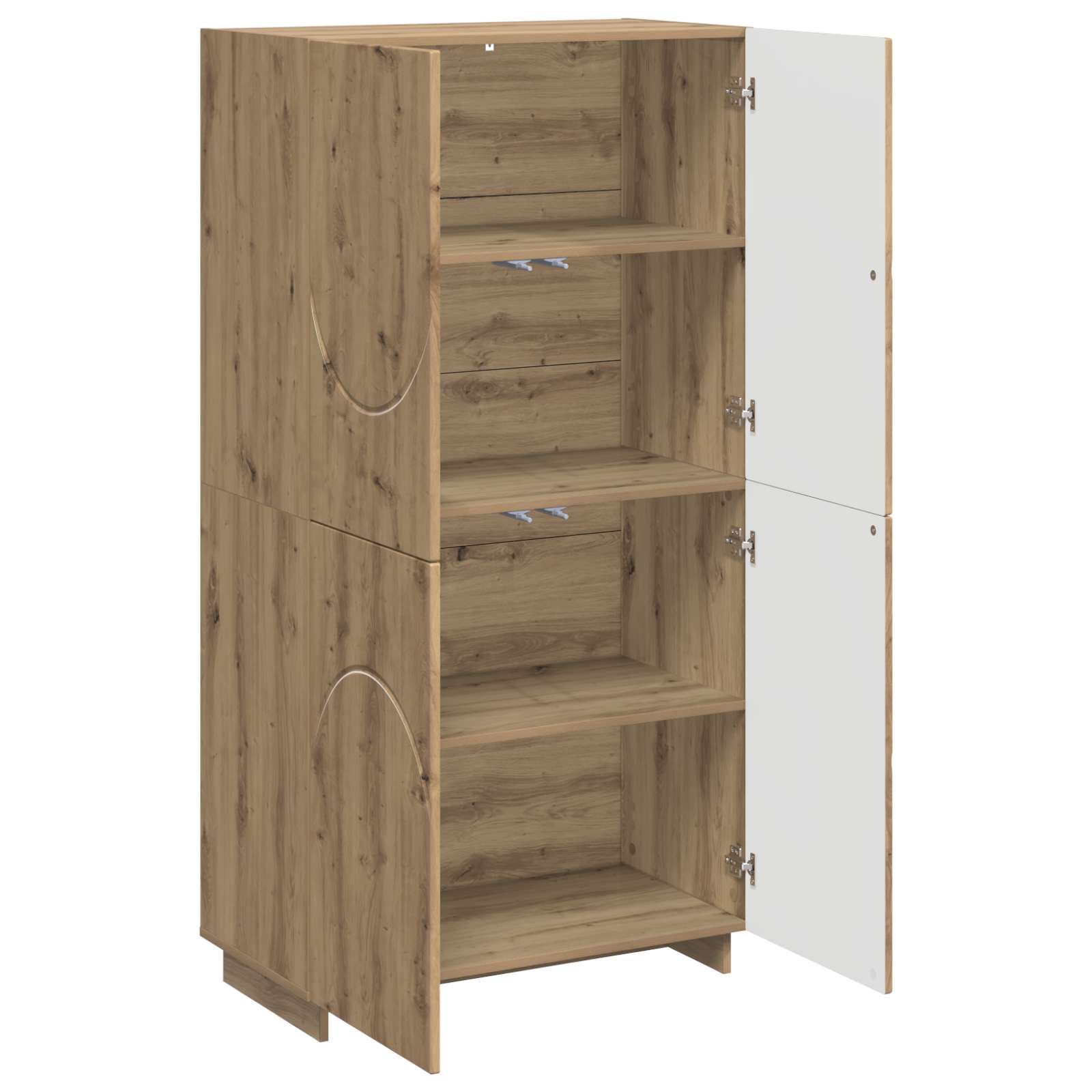 Ψηλός μπουφές Artisan Δρυς 79 x 41 x 151 cm Επεξεργασμένο Ξύλο