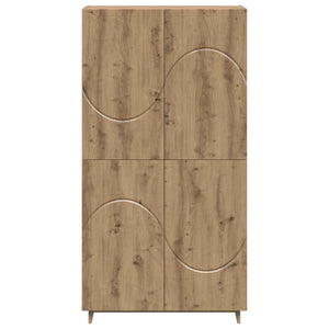Ψηλός μπουφές Artisan Δρυς 79 x 41 x 151 cm Επεξεργασμένο Ξύλο