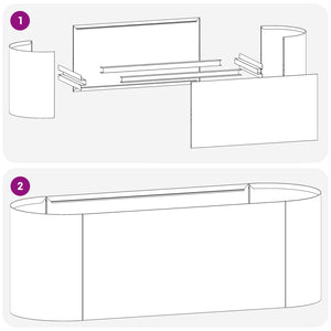 Υψωμένο Κρεβάτι Κήπου Μαύρο 120 x 40 x 40 cm Ατσάλι - Pakobazaar
