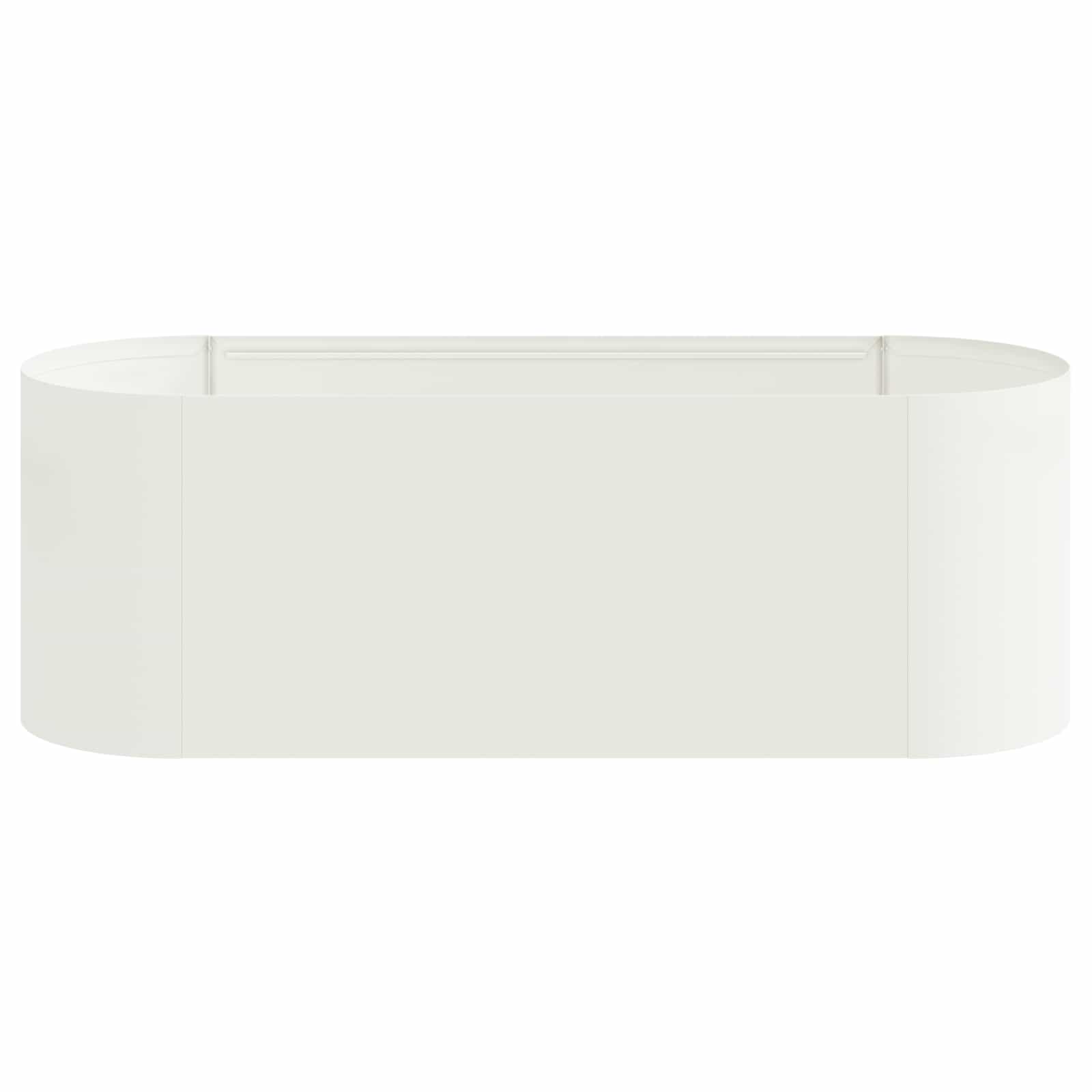 Υψωμένο Κρεβάτι Κήπου Λευκό 120 x 40 x 40 εκ - Pakobazaar