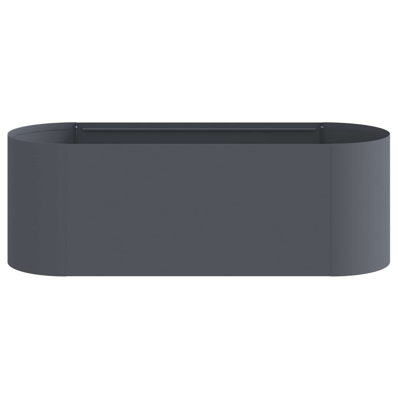Υψωμένο Κρεβάτι Κήπου Ανθρακί 120 x 40 x 40 εκ - Pakobazaar