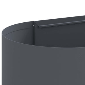 Υψωμένο Κρεβάτι Κήπου Ανθρακί 200 x 40 x 40 εκ. - Pakobazaar
