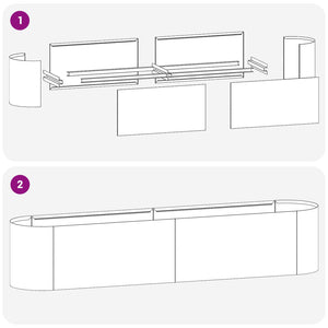 Υψωμένο Κρεβάτι Κήπου Γαλβανισμένος Χάλυβας 200 x 40 x 40 εκ - Pakobazaar