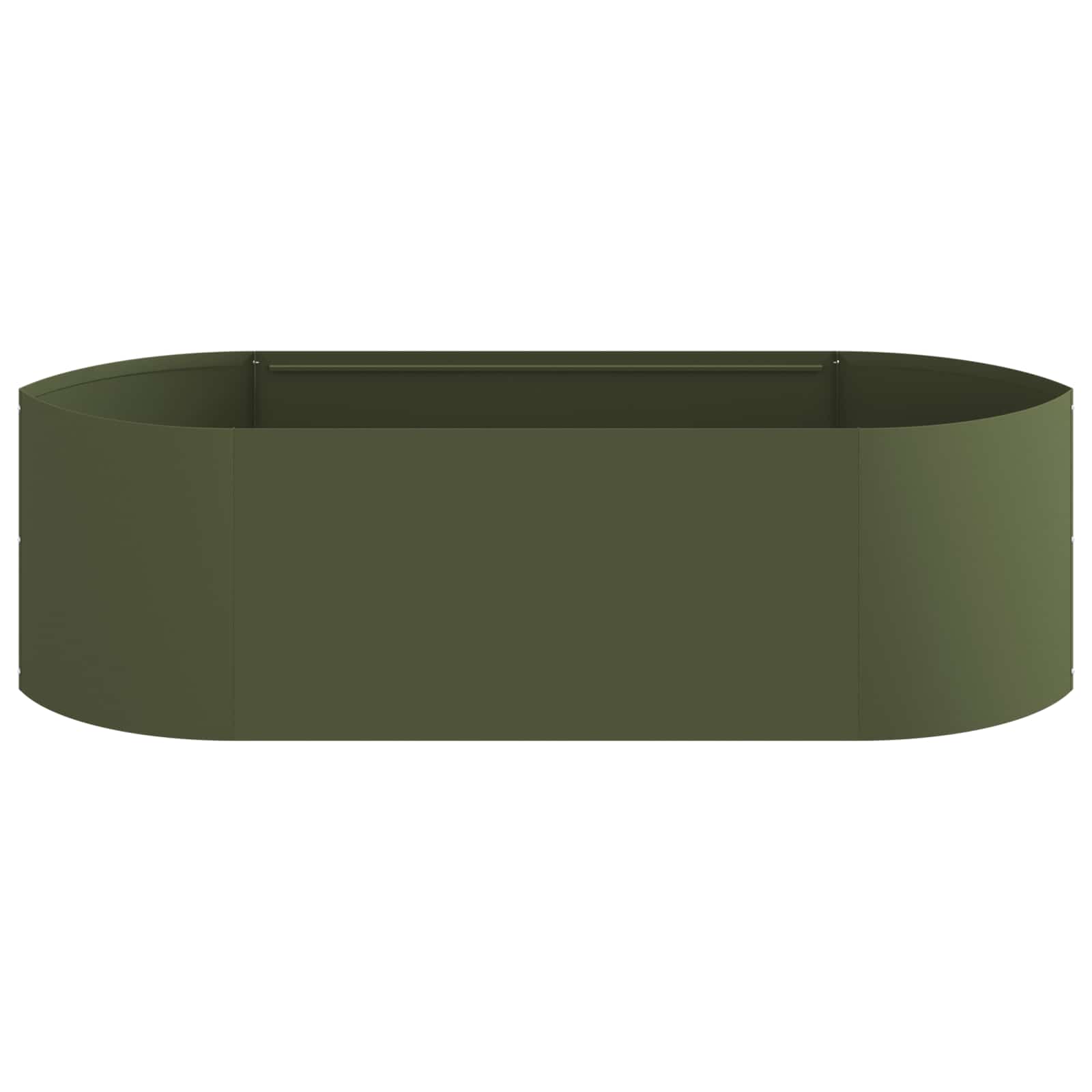 Υψωμένο Κρεβάτι Κήπου Λαδί 140 x 40 x 40 εκ Ατσάλι - Pakobazaar