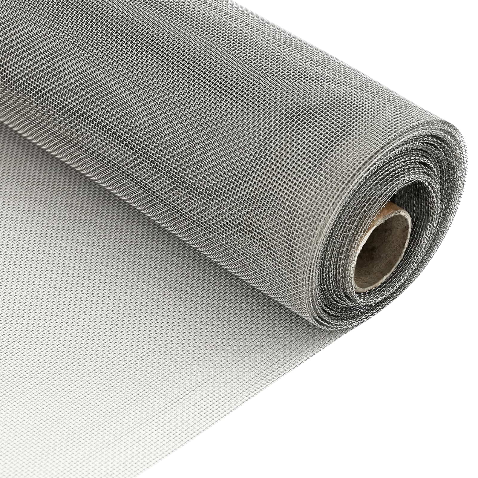 Πλέγμα Οθόνης 40 x 1000 εκ 20 Mesh Ανοξείδωτο Ατσάλι 201 Ασημί