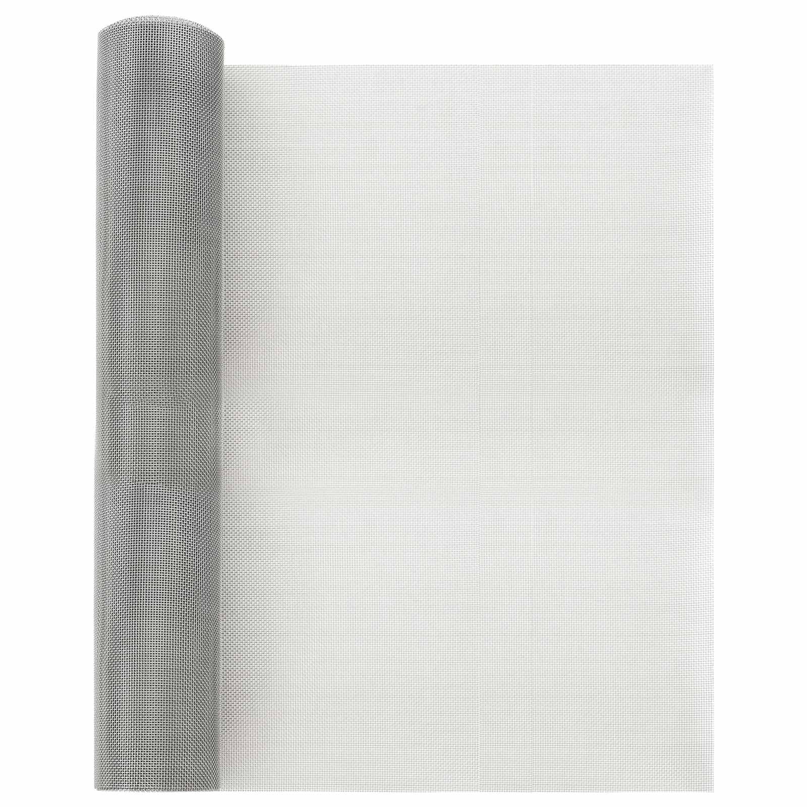 Πλέγμα Οθόνης 40 x 2000 εκ 20 Mesh Ανοξείδωτο Ατσάλι 201 Ασημί