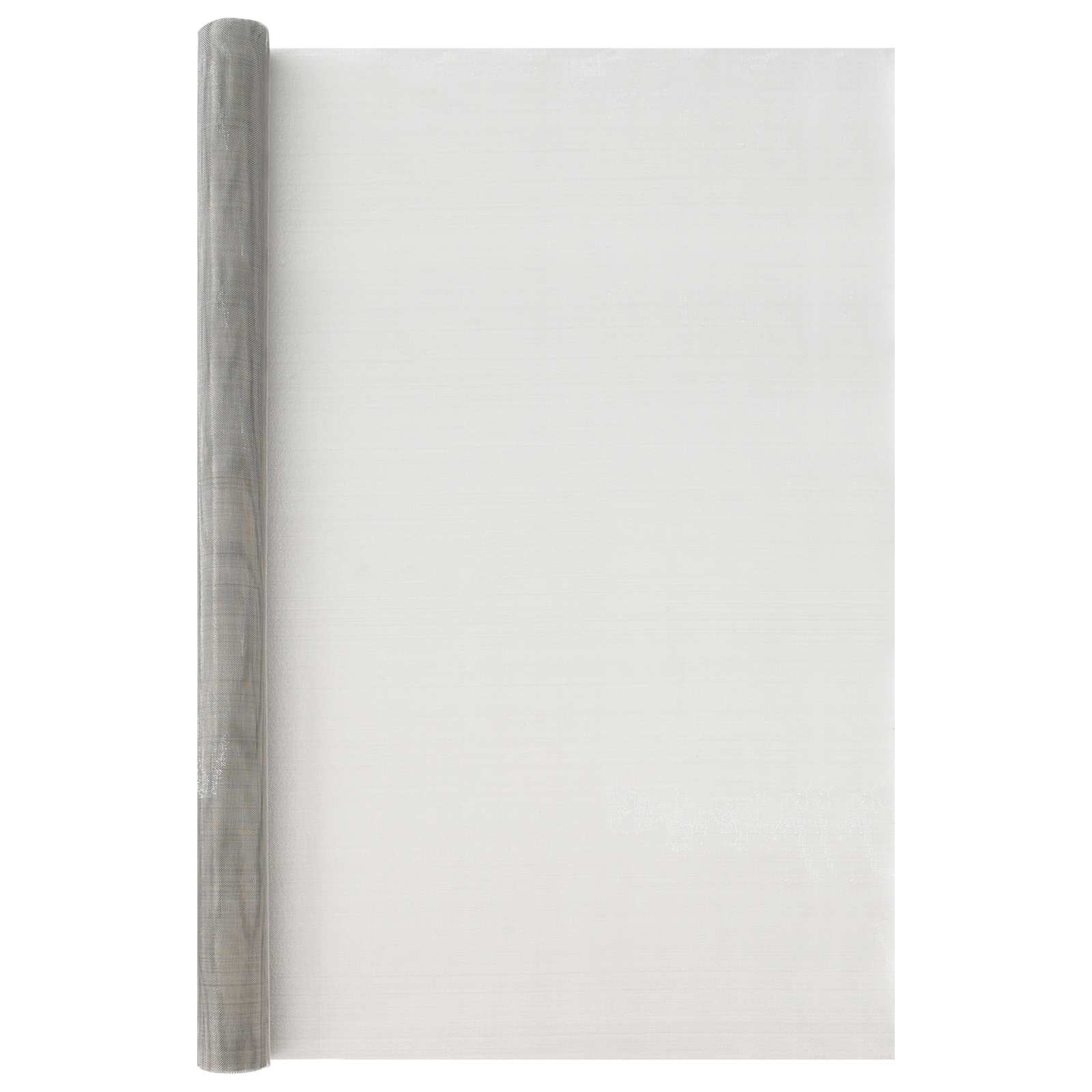 Πλέγμα Οθόνης 120 x 500 cm 20 Mesh Ανοξείδωτο Ατσάλι 201 Ασημί - Pakobazaar