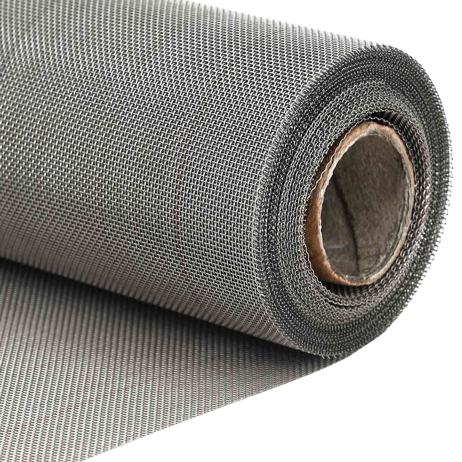 Πλέγμα Οθόνης 20 x 2000 εκ 30 Mesh Ανοξείδωτο Ατσάλι 201 Ασημί