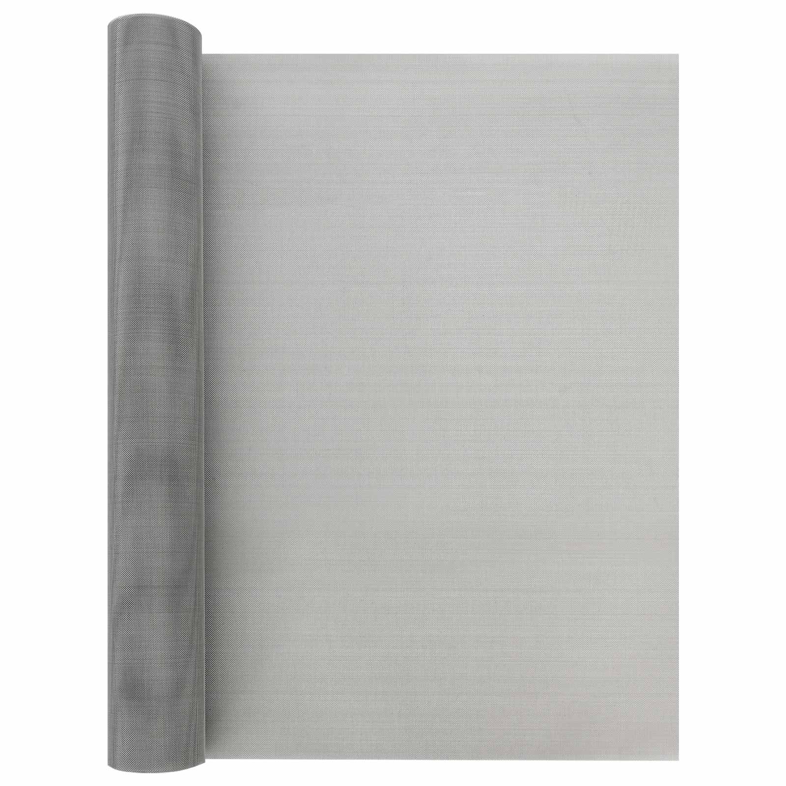 Πλέγμα Οθόνης 60 x 1000 cm 30 Mesh Ανοξείδωτο Ατσάλι 201 Ασημί
