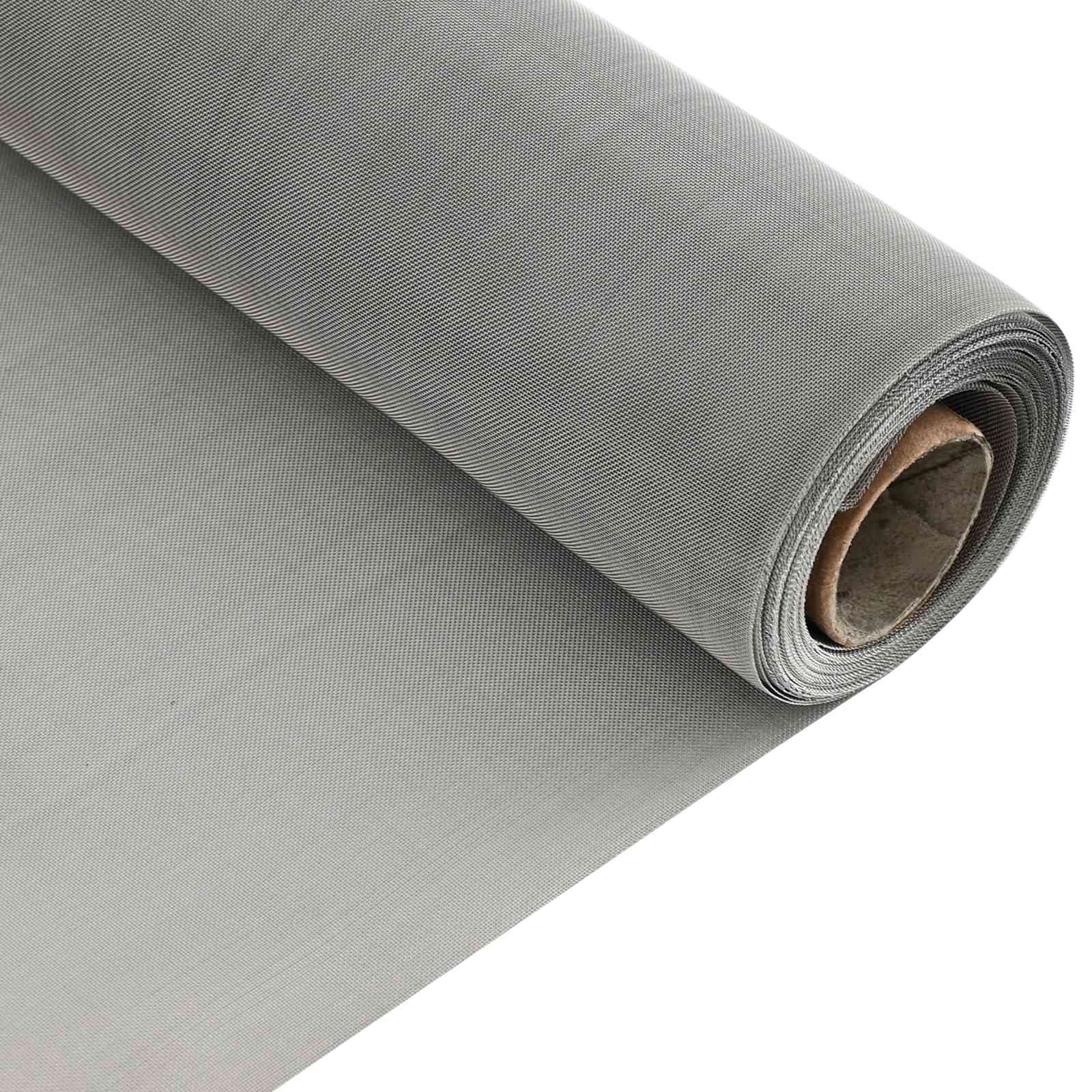 Πλέγμα Οθόνης 120 x 2000 εκ 60 Mesh Ανοξείδωτο Ατσάλι 201 Ασημί