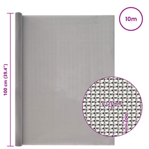 Πλέγμα Οθόνης 100 x 1000 cm 120 Mesh Ανοξείδωτο Ατσάλι 201 - Pakobazaar
