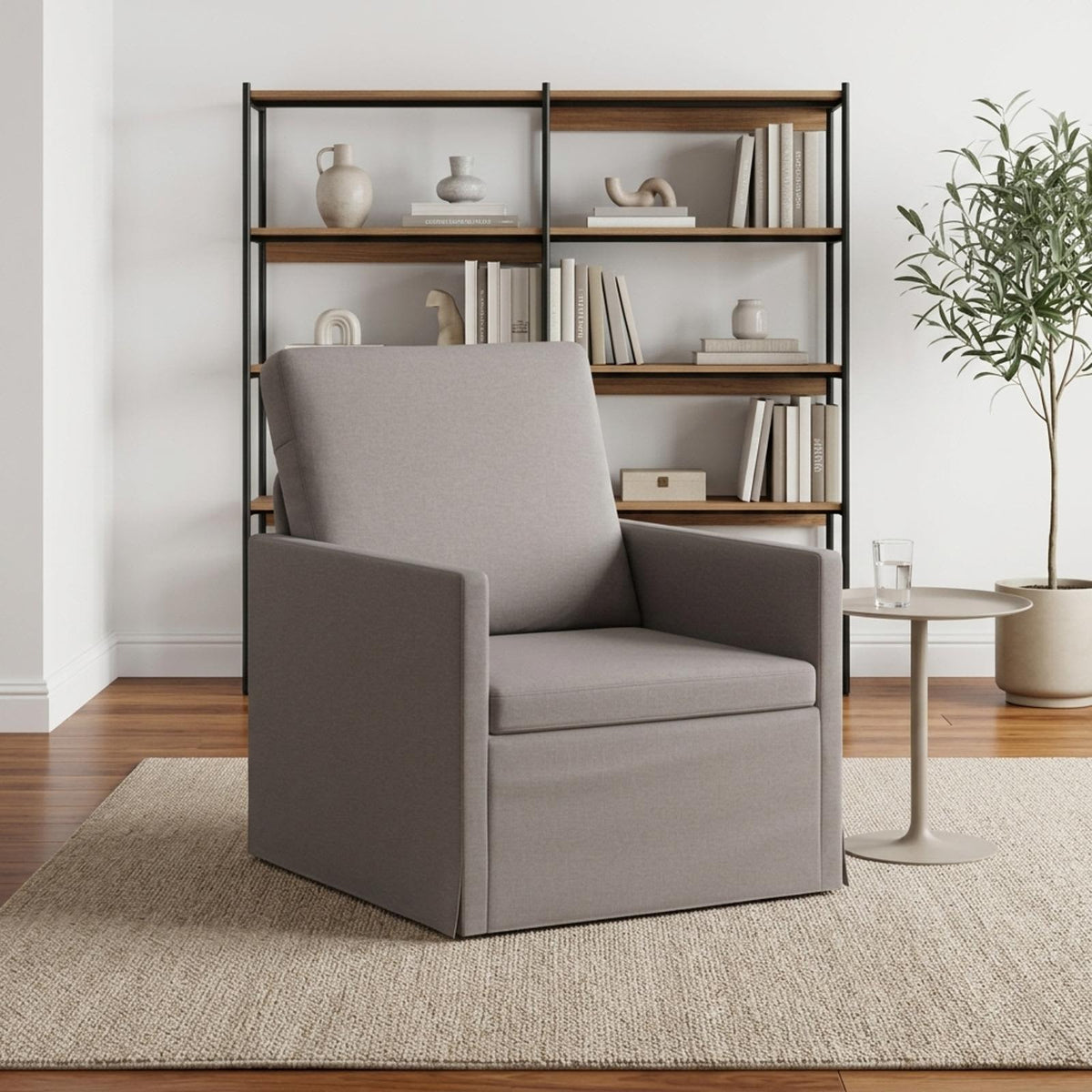 Πολυθρόνα Taupe 70 x 81 x 82 εκ. Ύφασμα
