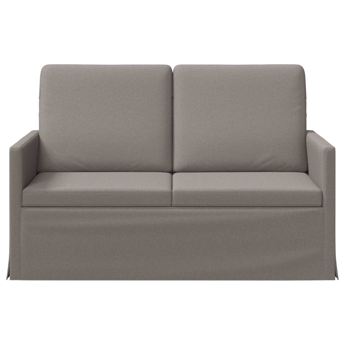 Καναπές 2 ατόμων Taupe 130 x 81 x 82 εκ. Ύφασμα - Pakobazaar