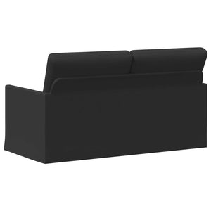 Καναπές 2 ατόμων Μαύρο 150 x 81 x 82 εκ. Ύφασμα