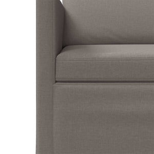 Καναπές 2 ατόμων Taupe 150 x 81 x 82 εκ. Ύφασμα