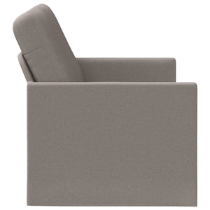 Καναπές 2 ατόμων Taupe 150 x 81 x 82 εκ. Ύφασμα