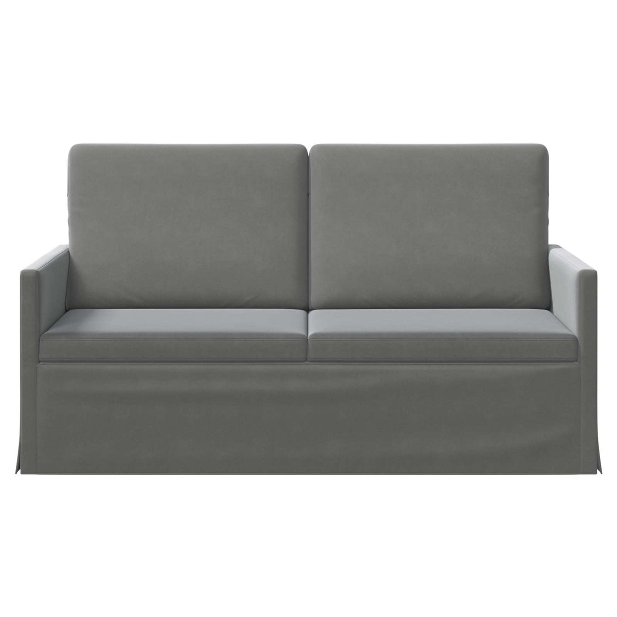 Καναπές 2 ατόμων Σκούρο Γκρι 150 x 81 x 82 εκ. Βελούδο